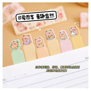 Giấy Note - Giấy Ghi Chú Capybara Xinh Xắn