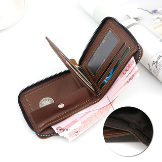 Ví ngắn phong cách kinh doanh dành cho nam Ví đa chức năng Ví có thể gập lại