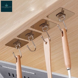 "Móc Bạc Dán Tường Đa Năng Inox, Tiện Lợi Treo Đồ Trong Nhà"