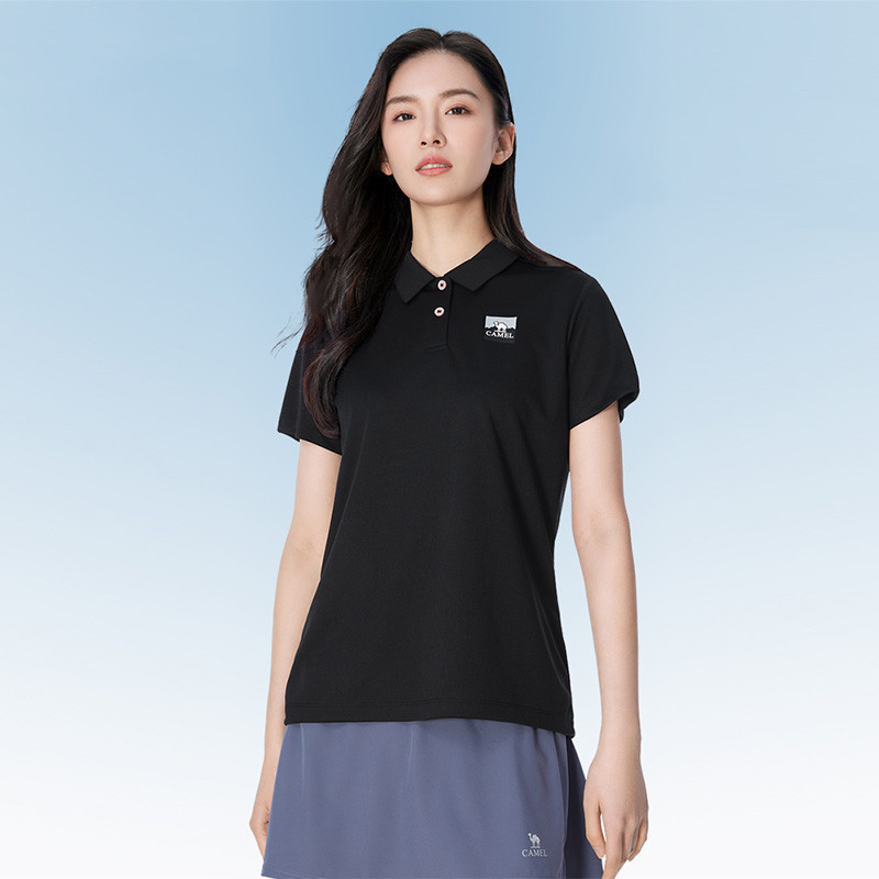 Ảnh Áo thun nam nữ ngắn tay khô nhanh ngoài trời CAMEL CROWN Áo thun thoáng khí POLO 2