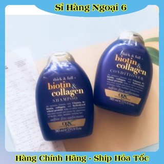 [auth] Dầu gội và xả chống rụng tóc Biotin & Collagen Đức- 385ml Đủ Bill [Hot]
