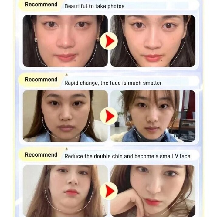 SEVICH  Beauty Face Sculpting Sleep Mask V Shaped Face Lifting Bandage Chống nhăn Làm săn chắc nâng Mặt nạ định hình Mặt nạ định hình Giảm béo Dụng cụ định hình