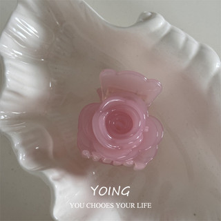 Yoing / Phiên Bản Hàn Quốc Hoa Cao Cấp Acetate Tóc Tươi Ngọt Lấy Kẹp Đơn Giản Cá Mập Kẹp Phụ Kiện Tóc