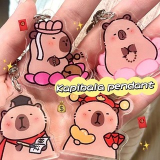 Móc Khóa Capybara Sáng Tạo Hoạt Hình Vui Nhộn Dễ Thương Kapibala - Xưởng Én decor