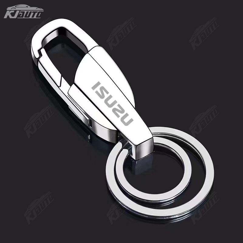 Isuzu Móc Khóa Cụ Thể Đa Năng Chìa Khóa Kinh Doanh Đơn Giản Móc Khóa Ô Tô Cho Xe Tải Elf Traga D-max Mu-x