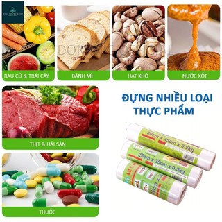'Túi Bóng Sinh Học An Toàn Cho Thực Phẩm - Giữ Tủ Lạnh Gọn Gàng, Nhiều Kích Cỡ'