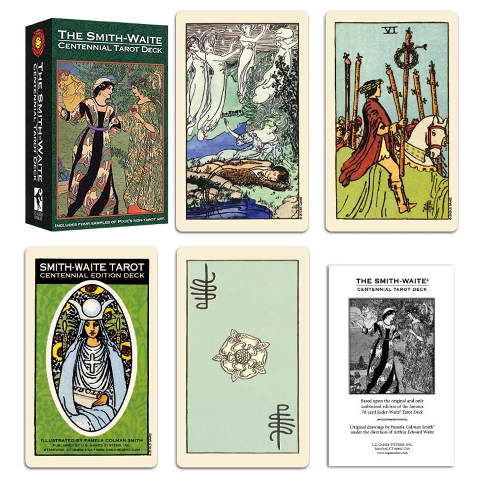 Bộ bài Tarot Smith-Waite Centennial Tarot Deck Board Game dành cho bữa tiệc wipqsvn