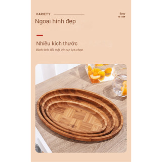 Nhà Lưu Trữ Khay Tre Nhật Bản Hộ Gia Đình Phong Cách Nhật Bản Khay Trà Phong Cách Nhật Bản Khay Trái Cây Cao Cấp ins Khay Phong Cách