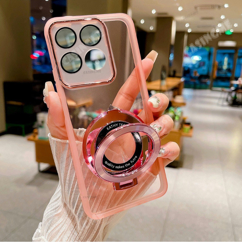 Xiaomi 14T 14TPro 2024 Vỏ Đứng Từ Tính Cho Xiaomi 14T 14 T T T14 14TPro Xiaomi14T Pro 4G 5G 2024 Giá Đỡ Len Camera Vỏ Điện Thoại Chống Ốp Lưng Mềm Trong Suốt