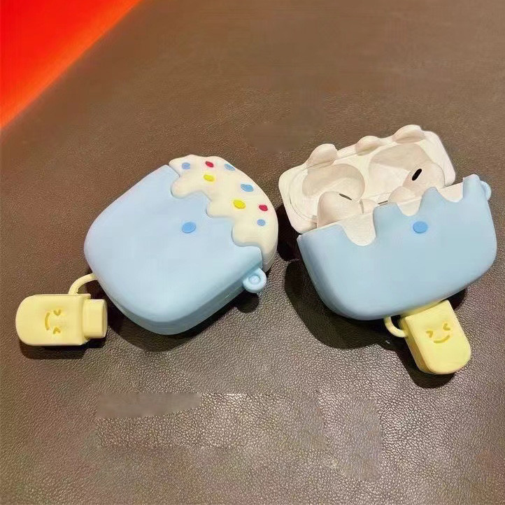 Ốp điện thoại silicon mềm hoạt hình Ice Lolly cho Airpods4 Apple Airpod ...