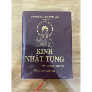Sách - Kinh Nhật Tụng ( Bìa da) - Ht Thích Minh Thời