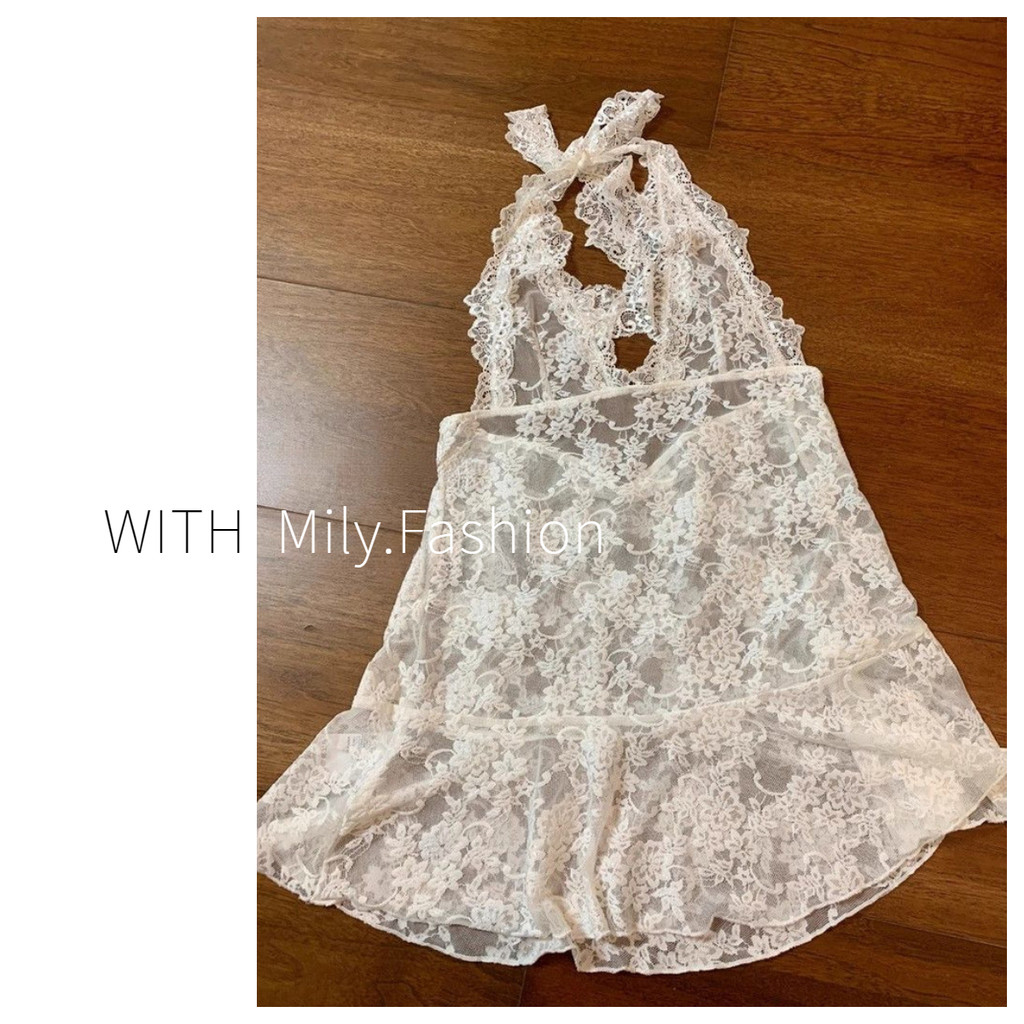 Milyfashion Phiên Bản Hàn Quốc Ngọt Cay Bên Trong Mặc Bên Ngoài Dây Áo Vest Ren