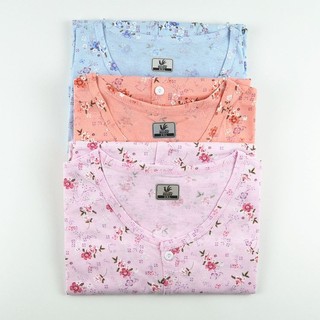 ✨【火爆热卖中ing】Áo Cardigan Cotton Nguyên Chất Nữ Tay Ngắn Trung Niên Người Cao Tuổi Mở Áo Cặp Mở Nửa Tay Top Mẹ Cotton Bộ Đồ Ngủ Không Khí-