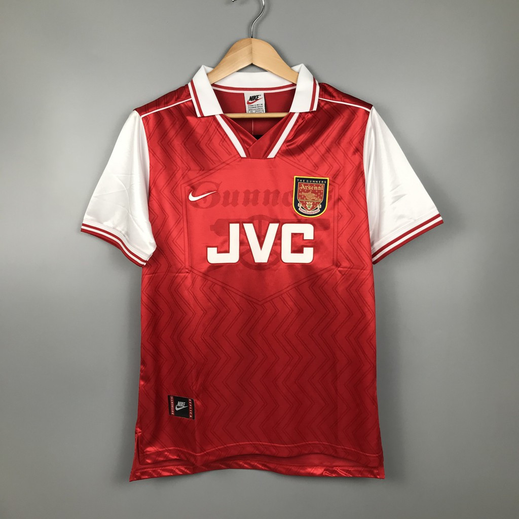 1996-1997 Sân Nhà Sân Khách Retro Áo Bóng Đá Arsenal Nhà Vintage Tay ...