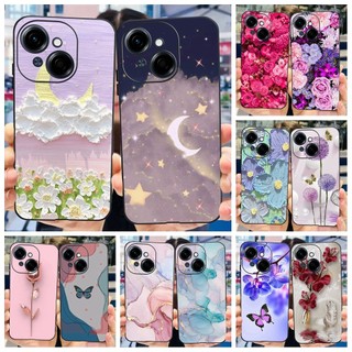 Vỏ Chống Sốc Cho Tecno Spark Go 1 Ốp Lưng Pop 9 2024 Đá Cẩm Thạch Phổ Biến Silicon Mềm Slim Cover Cho Tecno Spark Go 2025 Ốp Lưng