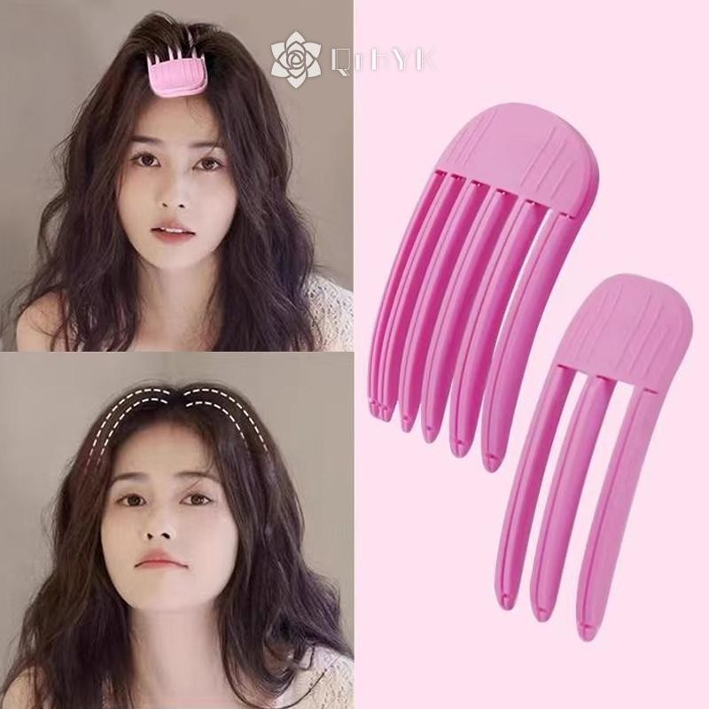 Qrhyk Lông Tơ Kẹp Tóc Uốn Nổ Kẹp Tóc Tóc Volumizing Kẹp Tóc Nữ Uốn Hình Cố Định Kẹp Thời Trang Tập Tóc Con Lăn Mới