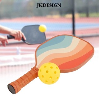 Jkdesign Pickleball Paddles, Vợt bóng dưa chắc chắn tiện dụng, Quà tặng di động Vợt gỗ đầy màu sắc Bạn bè gia đình Trẻ em