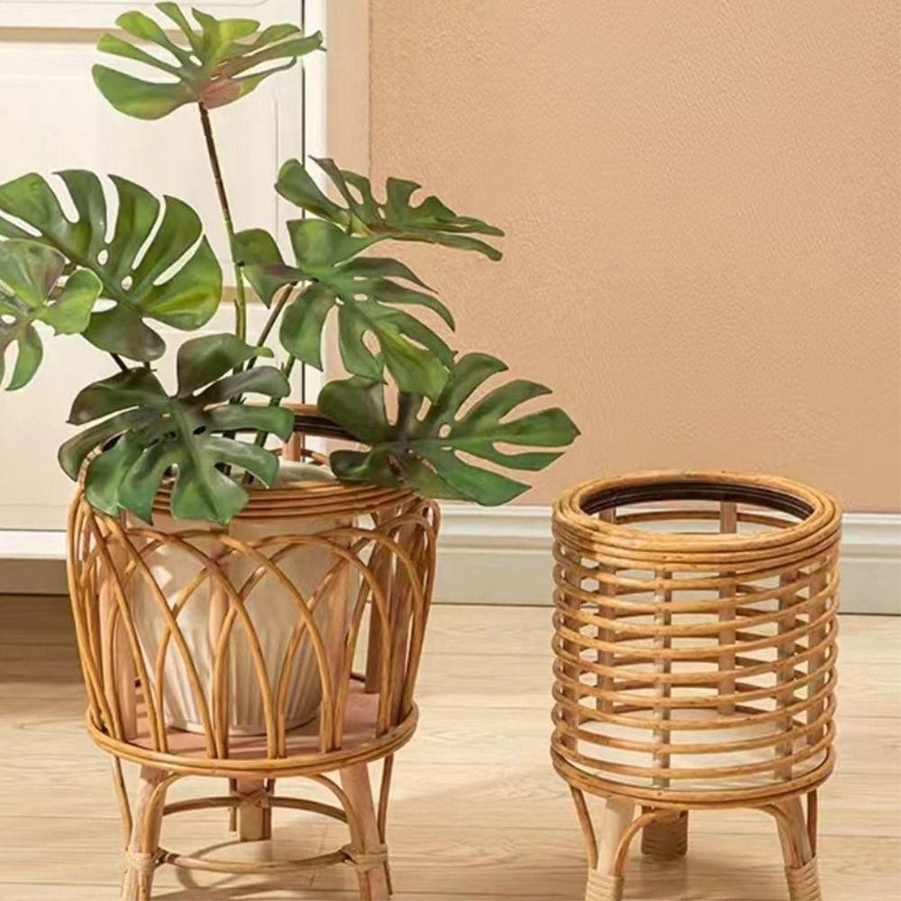 Giỏ hoa có chân, kệ chậu hoa cao cấp, giá đỡ cây Ins
