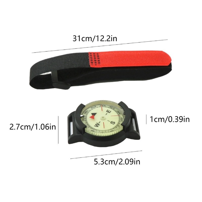 La bàn lặn King 50m chống nước, kèm vòng tay cho cắm trại và underwater diving