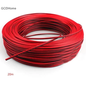 Cáp LED GCDHome 10m 2 Pin Cáp 22AWG Dây LED 2 Đỏ Đen Nóng Dây Điện