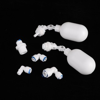Gcdhome Kiểm soát mực nước Hệ thống xâm nhập ngược 1 / 4 "3 / 8" Van phao bể cá Bình đựng nước Van phao HOT