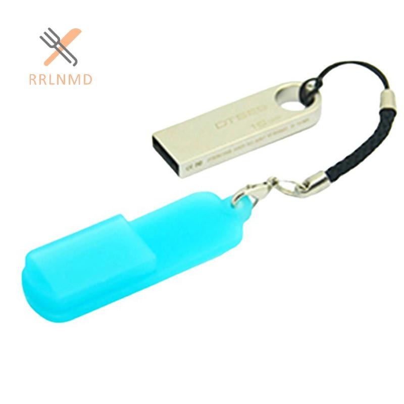 Rrlnmd Silicone U Đĩa Bảo Quản Túi Di Động USB Flash Drive Case Vỏ Bảo Vệ Cho Đĩa U Bảo Vệ Ổ Đĩa Flash Bảo Vệ MỚI