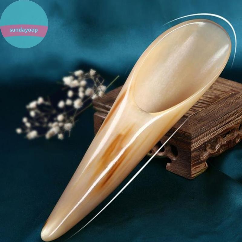 Sund 1 Tự Nhiên Trâu Sừng Căng Thẳng Guasha Dụng Cụ Massage Châm Cứu SPA Gua Sha Máy Mát Xa Cạo Ban VN