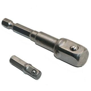 Bộ chuyển đổi ổ cắm thép Chrome Vanadi Chuôi lục giác 1 / 4 "3 / 8" 1 / 2 "Bộ thanh mũi khoan mở rộng Dụng cụ điện
