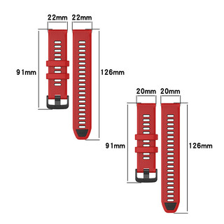 Dây đeo silicon chống thấm nước thể thao ngoài trời 20mm 22mm cho COROS PACE 4 3 2 / APEX 2 Pro 3 42mm 46mm