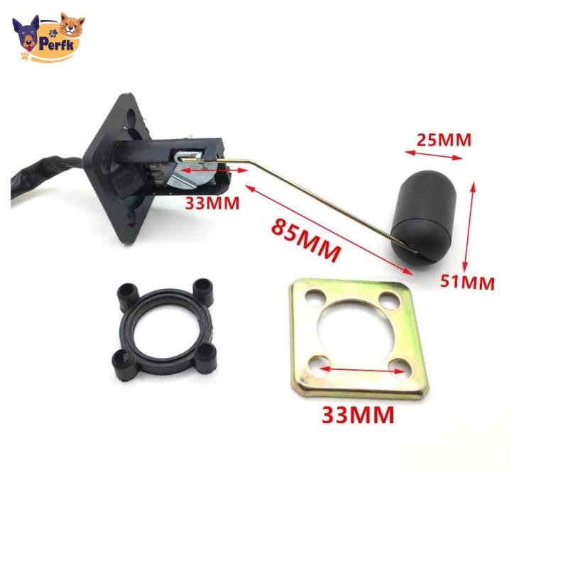 Máy đo mức nhiên liệu xe máy Bộ gửi cảm biến bình xăng cho GY6 50cc 125cc