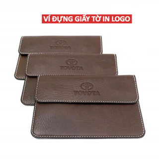 Ví Đựng Giấy Tờ Đăng Kiểm Cao Cấp in LOGO Xe Ô Tô Các Hãng hàng loại 1
