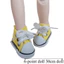 Giày búp bê YOLOGO BJD, Giày vải búp bê búp bê cỡ 1 / 6 điểm 12 Inch, Chất liệu Cotton thời trang Nhiều màu sắc Phong cách thường ngày Búp bê thay đổi phụ kiện búp bê BJD