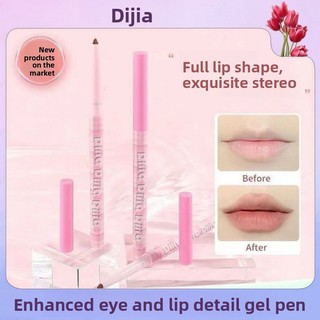 DIJIA Lipliner Màu Khỏa Thân Lip Liner Lip Liner Lip Liner Bút Chì Ánh Sáng Cao Sửa Chữa Mặt Chống Thấm Nước Bền Sinh Viên Giá Rẻ Môi Lót