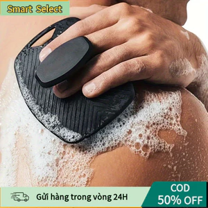 Bàn Chải Tắm Silicone Mềm Chà Lưng – Tẩy Tế Bào Chết Nhẹ Nhàng, Massage Da, Không Gây Đau Rát Khi Tắm