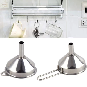 Phễu Inox AWNGD, Phễu Lọc Dụng Cụ Nhà Bếp Miệng Rộng, Hộp Đựng Chất Lỏng Tràn Dầu Có Tay Cầm Dụng Cụ Lọc Rượu Để Đóng Hộp