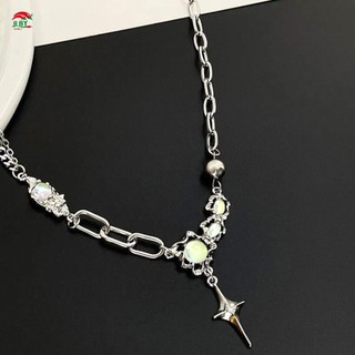 Vòng cổ thiết kế chữ thập thời trang, phù hợp làm quà tặng ngày lễ kỷ niệm
