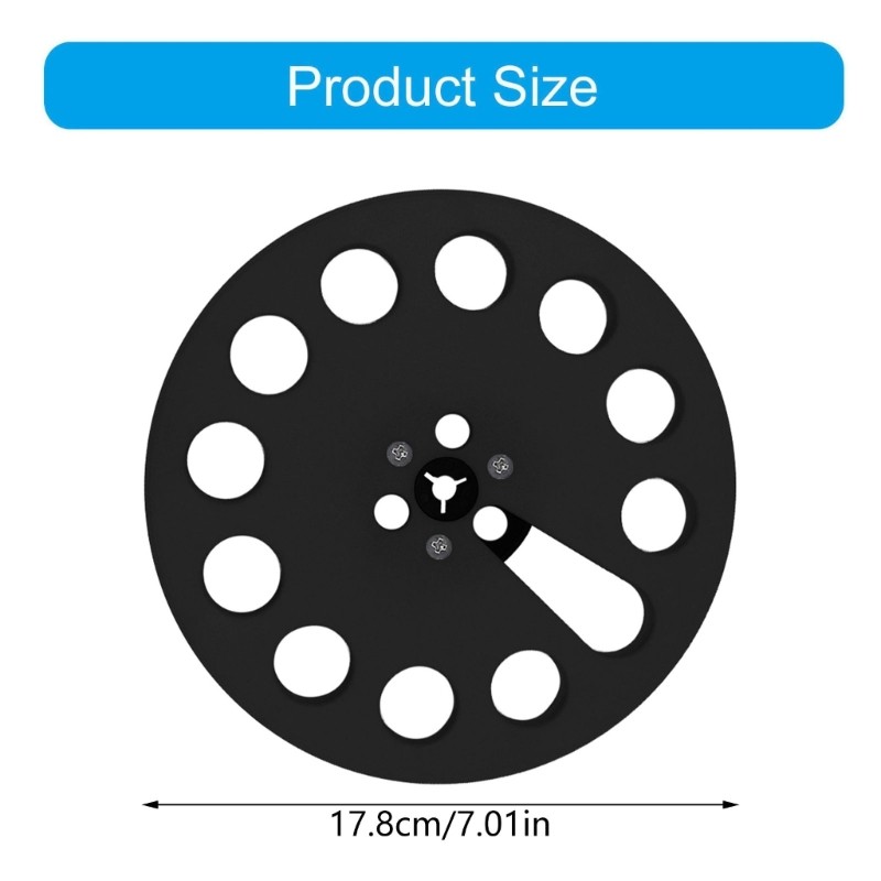 IOR Mới Plasic 1 4 7Inch Mở Cuộn Đĩa Cho Nab Hub Băng Thính Giác Lưu Trữ