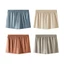 DARON 3 Quần Đùi Boxer Nam, Quần Lót Lụa Liền Mạch Vết Bẩn Giữa Eo, Quần Lót Co Giãn Thoải Mái Plus Size Quần Lót Nam