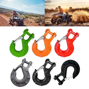 EDB * Lớp 70 3 8 Clevis Grab Hook có chốt an toàn Clevis Slip Hook cho xe kéo