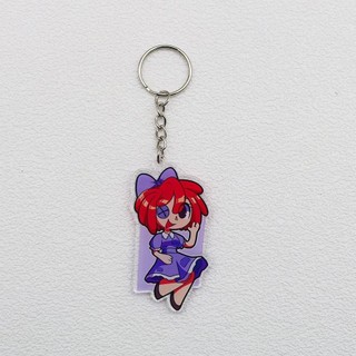 Pomni Ragatha Zooble Kinger Anime Móc Khóa Kỹ Thuật Số Tuyệt Vời Nam Móc Chìa Khóa Cho Nữ Hoạt Hình Hình Acrylic Mặt Dây Chuyền
