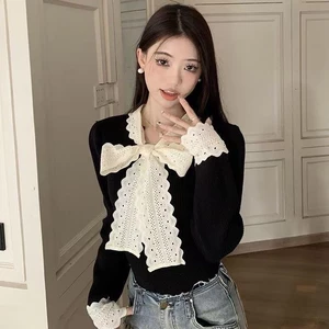 Áo thu đông nữ dài tay thiết kế cách điệu hottrend phong cách trẻ trung sang trọng hàng QCCC MT33 SP357