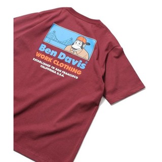 BEN DAVIS BRIDGE GORILLA Nam Orangutan Tay Ngắn 100% Cotton Thể Thao Thời Trang Áo Thun 0515