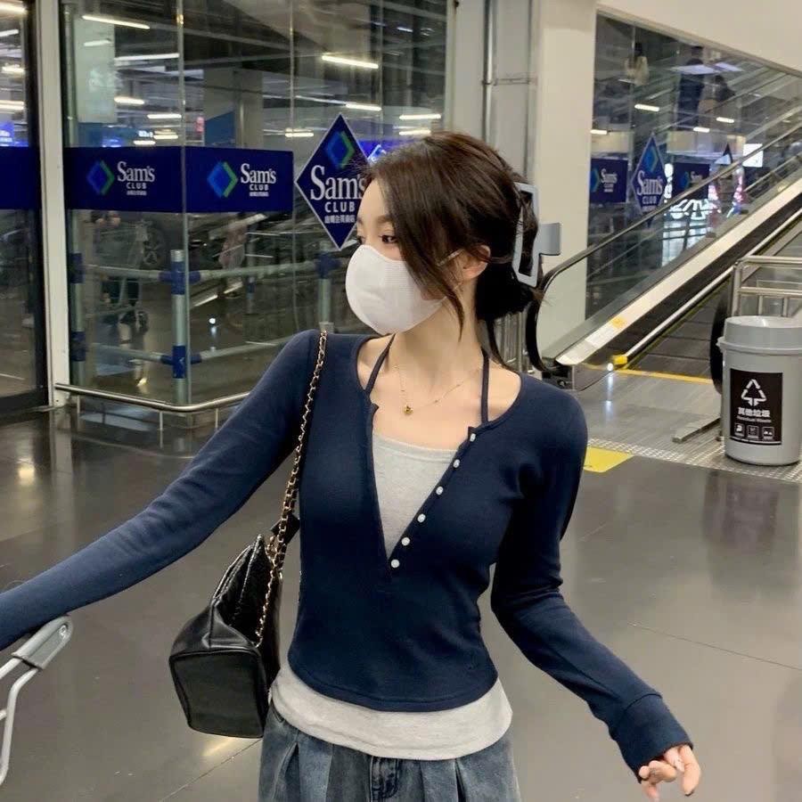 Áo thun thu đông nữ dài tay thiết kế phong cách hottrend hàng QCCC chất liệu co giãn mềm mịn (CÓ BIG SIZE) XIMIMI SP350
