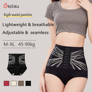 Độ đàn hồi  và độ bao gồm định hình Quần lót Quần lót Đáy quần thoáng khí Thời trang Hàng nút có thể điều chỉnh Phù hợp với cạp cao Quần ôm bụng không đánh dấu