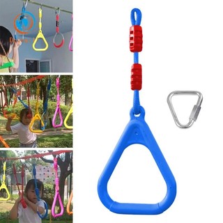 Dụng cụ nhẫn tập thể dục cho trẻ em - An toàn và dễ lắp đặt - Phù hợp sử dụng trong nhà và ngoài trời
