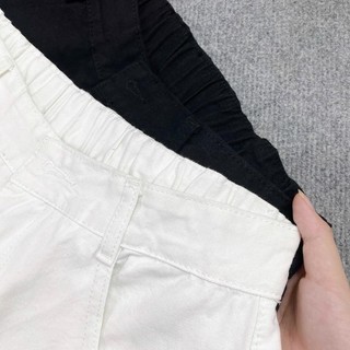 Quần Kaki bigsize nữ lưng cao dáng rộng có lưng chun sau che khuyết điểm thoải mái (58-100kg) - Q563