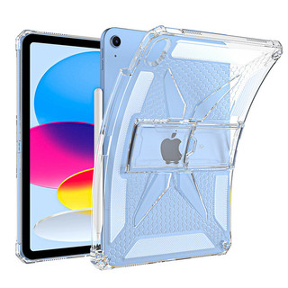 Ốp điện thoại TPU mềm trong suốt cho iPad Air 11 M4 2026 Air 8 Air 13 M4 2026 13 12th A19 11th 10th 10.9 Pro 11 13 Air 11 7 6 13 Vỏ bảo vệ khe cắm bút có giá đỡ