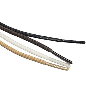 Actika Leather Shoe Laces Made in Japan, 120cm, Set of 2 for Dress ShoesㅤDirect From Japan