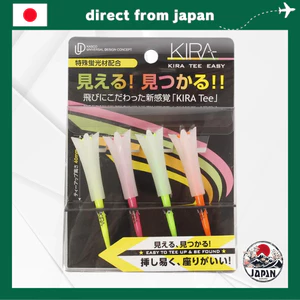 Kasco Kira Tee Easy – Tee Golf Huỳnh Quang Bền Bỉ với Đầu Hình Ngôi Sao Giúp Giữ Bóng Ổn Định