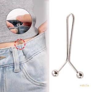 Exhila Quần Jean Nữ Có Thể Điều Chỉnh Với Thắt Lưng Kim Loại